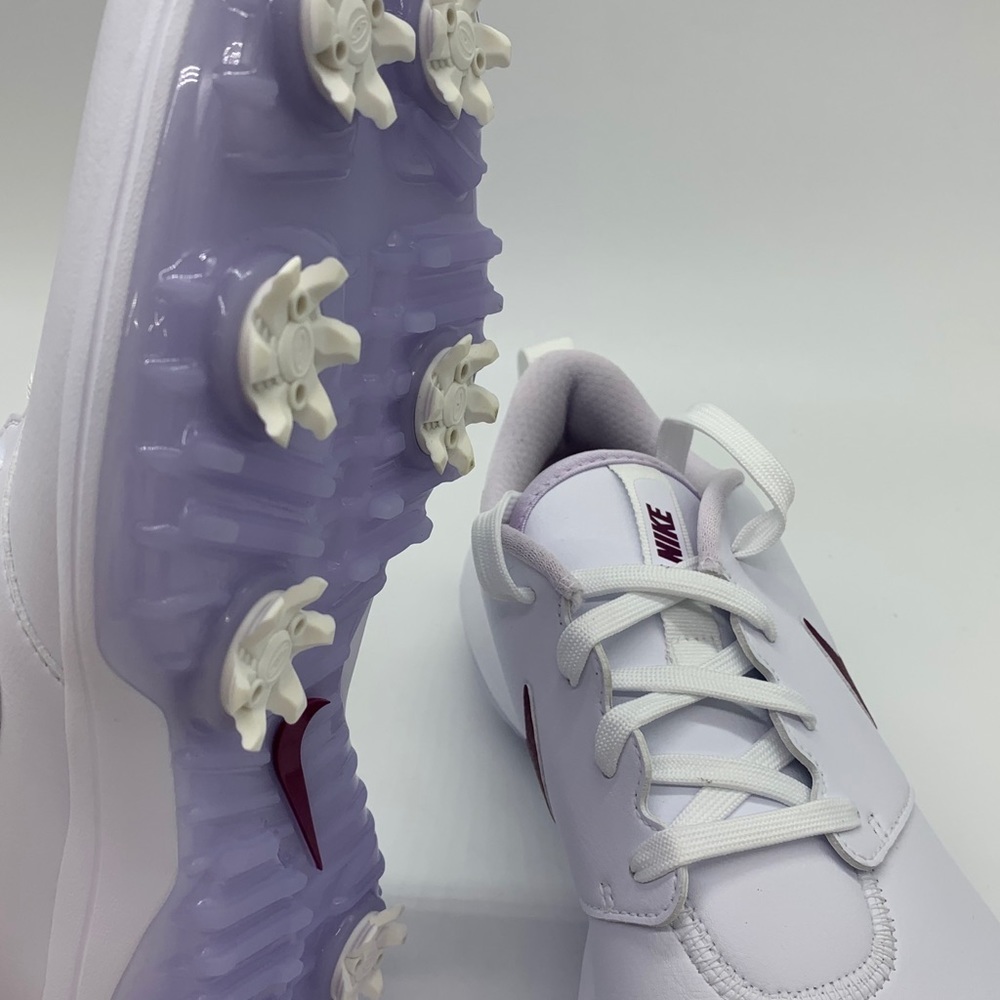 Women's Nike Roshe G Tour Golf Cleats Shoes Maroon - Picture 7 of 7